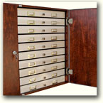 20 drawer entomological cabinet